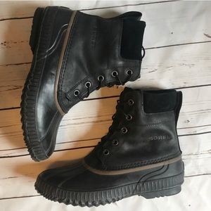 Sorel men's Cheyenne lace full grain leather Boots